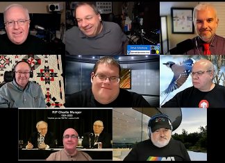 Chuck Joiner, Dave Ginsburg, Brian Flanigan-Arthurs, Web Bixby, Ben Roethig, Eric Bolden, Mark Fuccio, Jim Rea