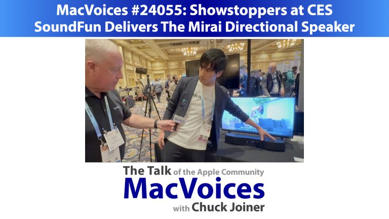 MacVoices #24055: Showstoppers – SoundFun Delivers The Mirai Directional Speaker