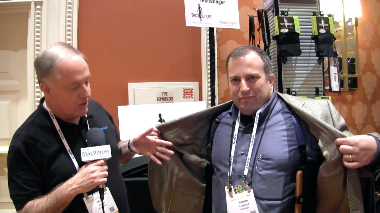 MacVoices #14017: CES ShowStoppers – Techslinger Let’s You Carry Your Tech Covertly