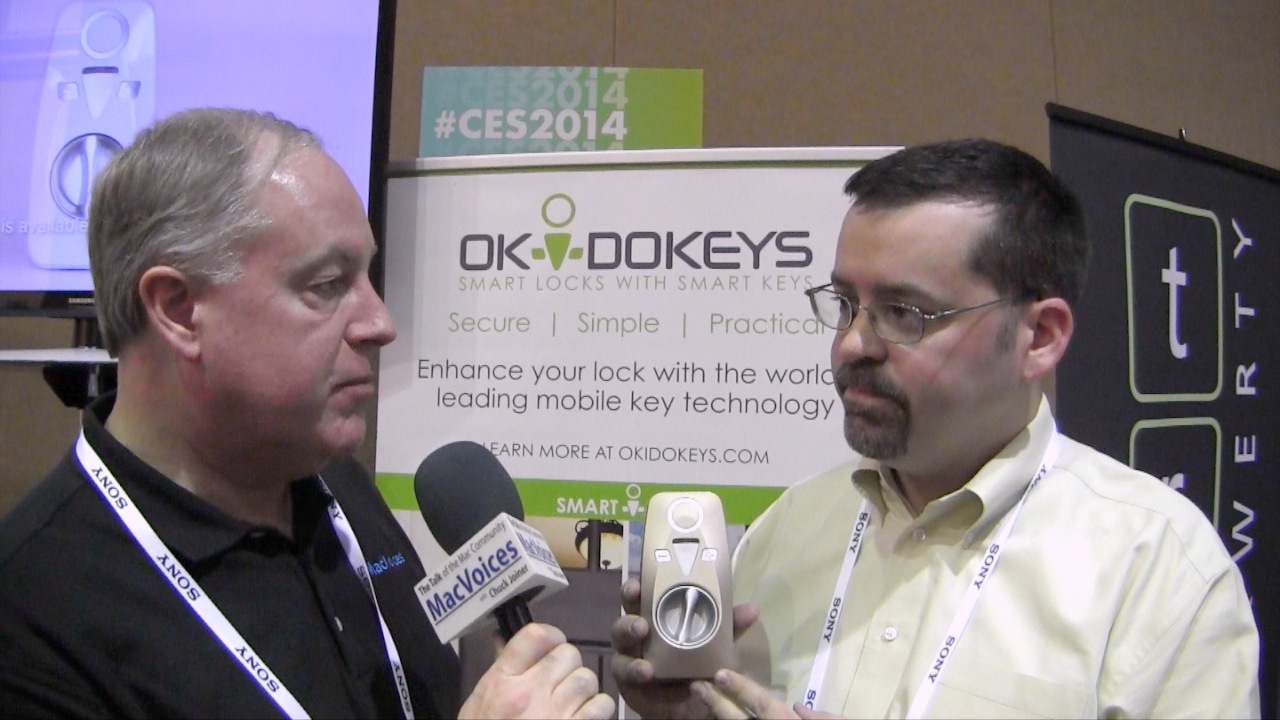 MacVoices #14008: CES Unveiled – Okidokeys Lets You Control Your Home’s Locks Remotely