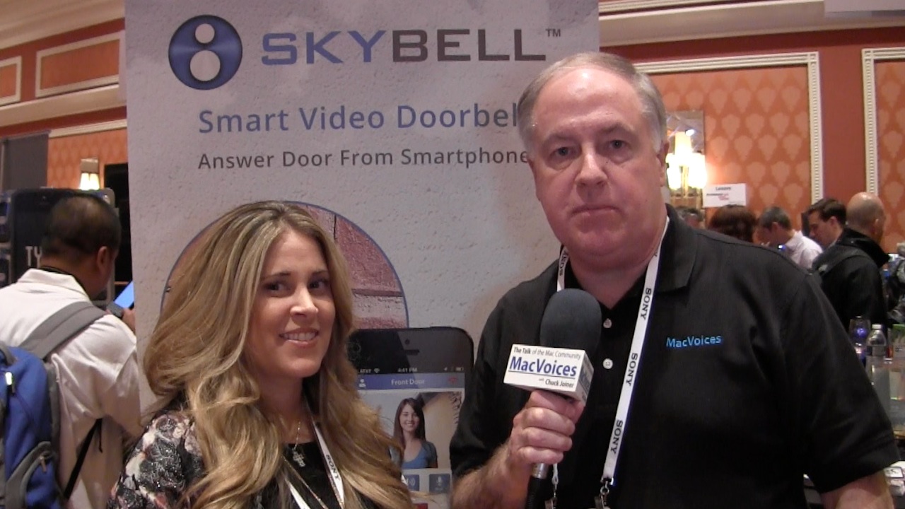 MacVoices #14013: CES ShowStoppers – SkyBell Introduces a Video-Capable WiFi Doorbell