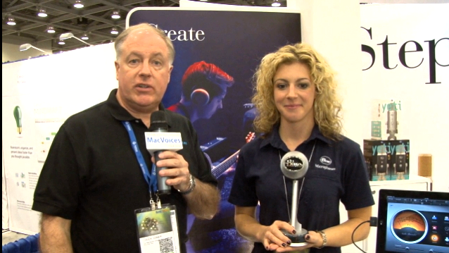 MacVoices #1351: Macworld 2013 – Blue Microphones’ New Nessie Takes The Fear Out of Audio Recording