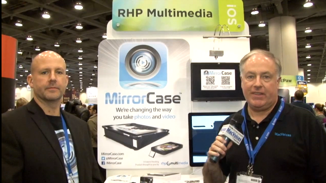 MacVoices #1380: Macworld 2013 – MirrorCase Lets Your iPhone or iPad Look One Way, Record Another